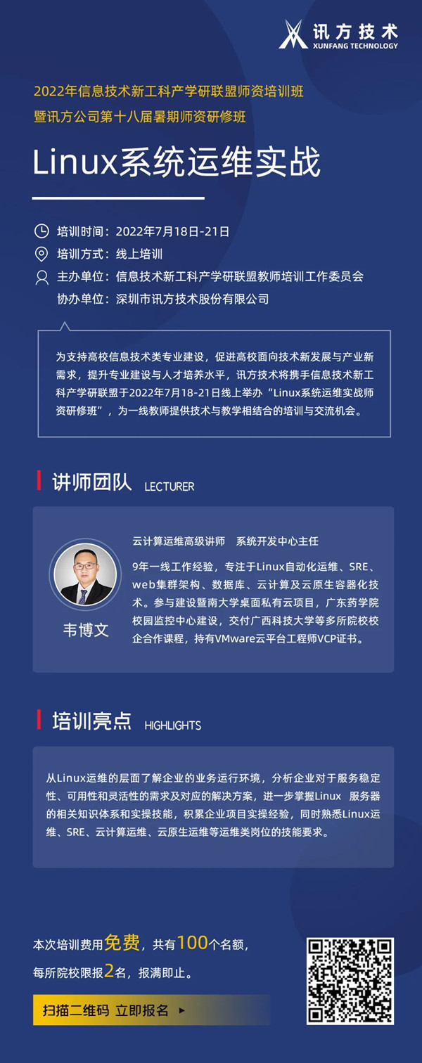 2022讯方暑期师资研修班 2022讯方暑期师资研修班